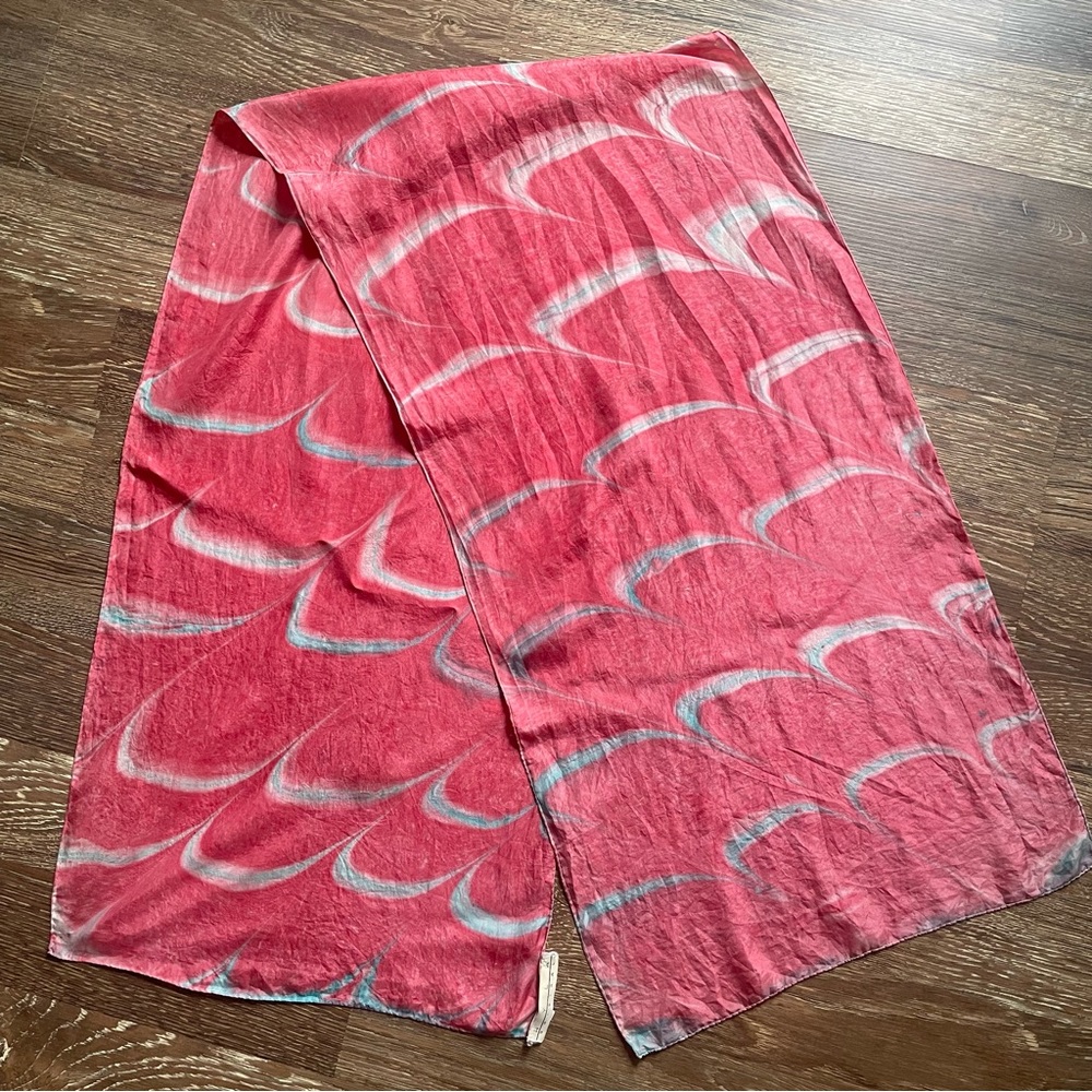*Free in Bundle* Vintage 100% silk soft scarf shawl wrap Made in Japan HYLA